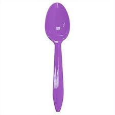 Plastic Spoons - 20 Ct - Extra Heavy Weight Amscan