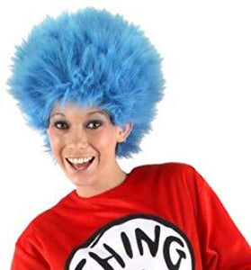 Dr. Seuss Thing 1&2 Plush Wig - USA Party Store