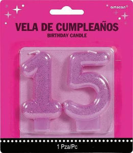 Quinceanera Birthday Candles - USA Party Store