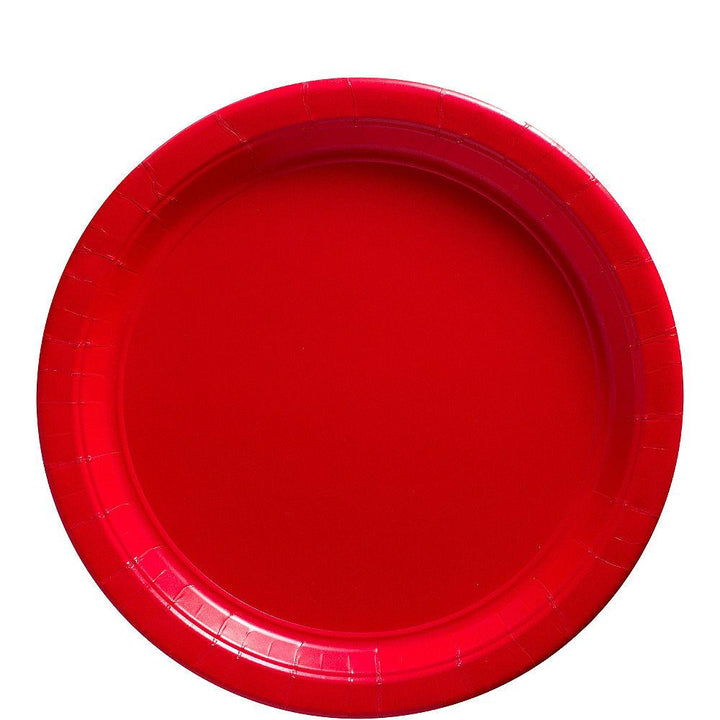 Solid Color 9" Lunch Plates Amscan