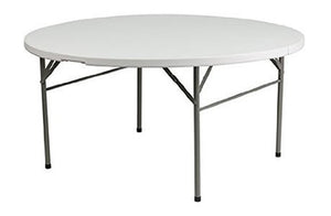 Rental - 48" Granite White Round Table - $9 per day  *** Pick-up or Delivery only *** - USA Party Store