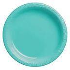 9 Inch - Lunch Plastic Plates - 20 Counts - USA Party Store