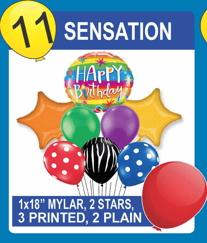 Balloon Bouquet Package - Sensation USA Party Store