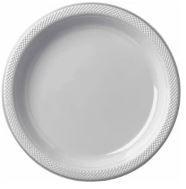 9 Inch - Lunch Plastic Plates - 20 Counts Amscan