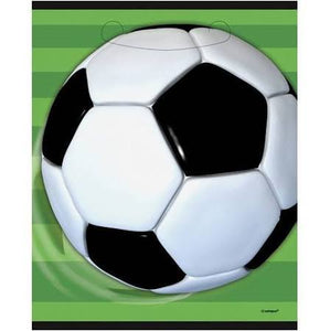 Soccer Party Favor Bags, 8pk, - USA Party Store