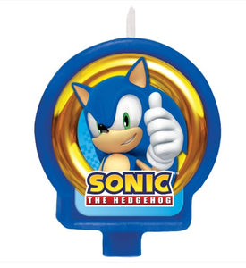 Sonic the Hedgehog Birthday Candle