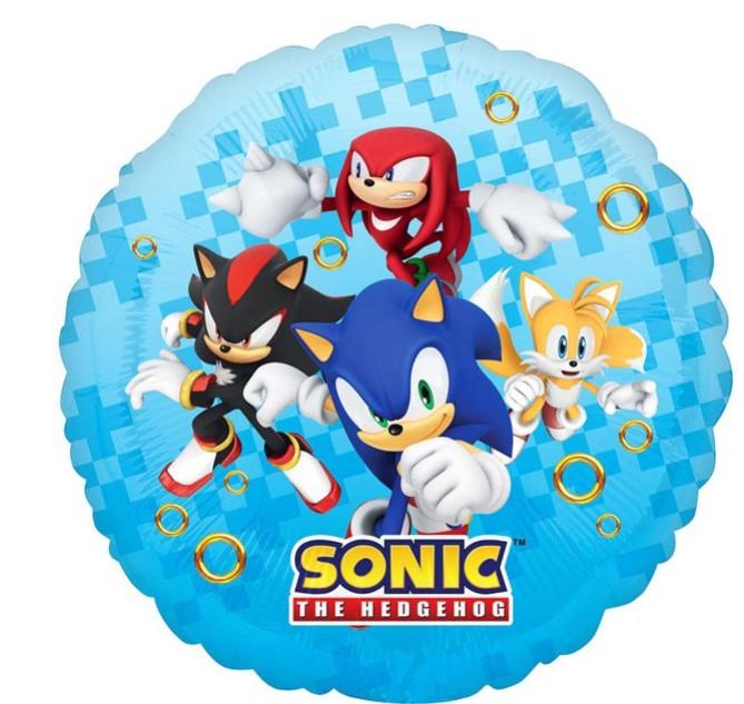 Sonic The Hedgehog 18" Balloon Anagram