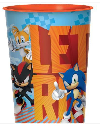 Sonic the Hedgehog Plastic Favor Cup, 16oz Amscan