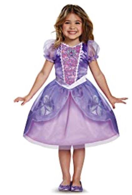 Disguise Disney Junior Sofia the First Next Chapter Classic Girls' Costume Purple/Toddler Disguise