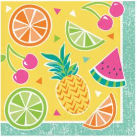 Summer Fruit Lunch Napkin - USA Party Store