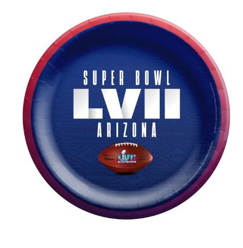 Super Bowl LVII Plate Amscan