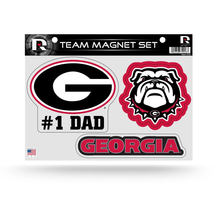 Georgia Bulldogs Team Magnet Set USA Party Store