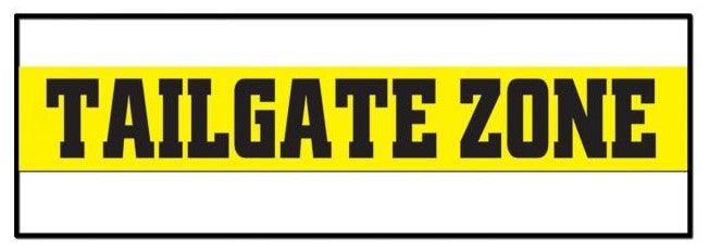 Tailgate Zone Party Tape Beistle