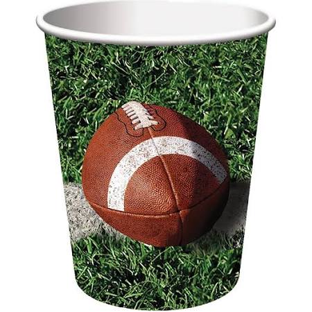 Tailgate Rush Cups - Paper - 9 oz 8 Count Creative Converting