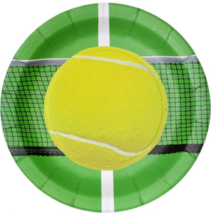Tennis Plate 9" - USA Party Store