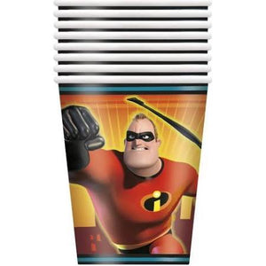 The Incredible 2 Movie 9oz Paper Cups - USA Party Store