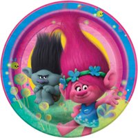 Trolls Plate 9" Unique