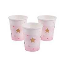 Twinkle Little Star Pink Cup 9oz/8ct Creative Converting