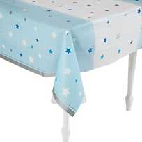 Twinkle Little Star Blue Tablecover - USA Party Store