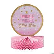 Twinkle Little Star Pink Centerpiece Creative Converting