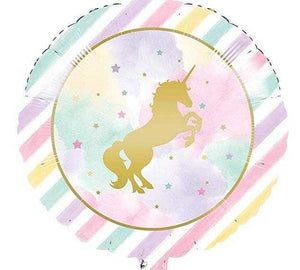 Unicorn Dinner Paper Plate - USA Party Store