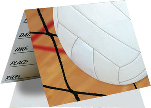 Volleyball Invitations - USA Party Store