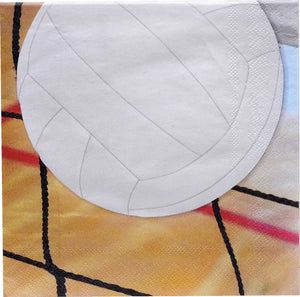 Volleyball  Lunch Napkin - USA Party Store