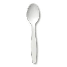 Plastic Spoons - 20 Ct - Extra Heavy Weight Amscan