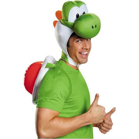 Super Mario Bros Yoshi Adult Kit, Green, One Size Morris Costumes