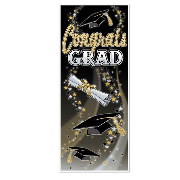 Congrats Grad Door Cover Beistle