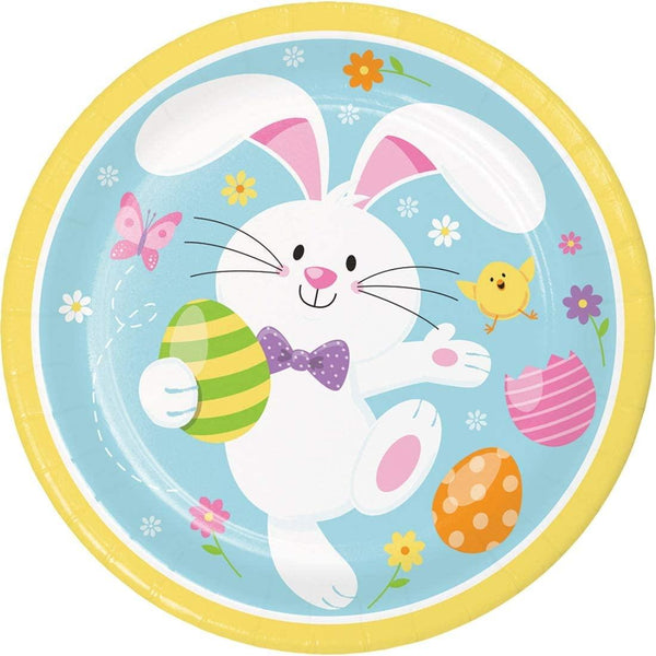 Easter Bunny Dinner Plate 9" Creative Converting