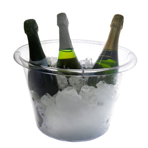 EXTRA LARGE ICE BUCKET – CLEAR - USA Party Store