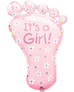 32" It’s A Girl Foot - USA Party Store
