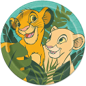 Disney Lion King 9" Round Plates Unique