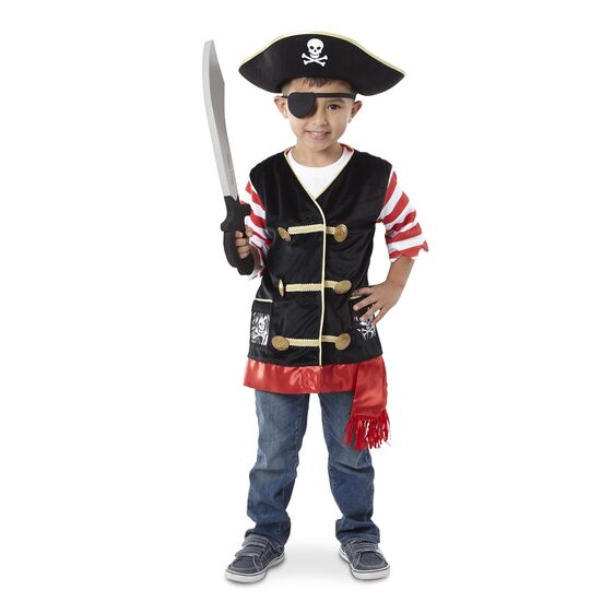 Pirate Role Play Costume Set 3-6 yrs Melissa & Doug