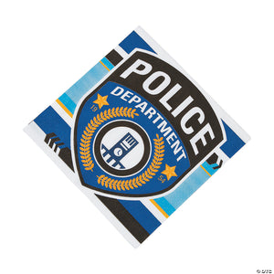 Police Party Lunch Napkin - USA Party Store