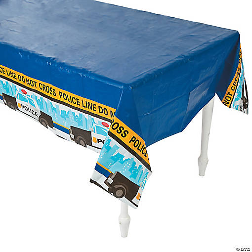 Police Party Tablecover Creative Converting