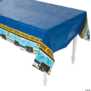 Police Party Tablecover - USA Party Store