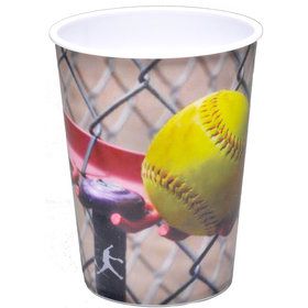 SoftBall Favor Cup - USA Party Store