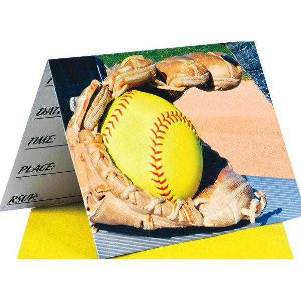 SoftBall Invitations Havercamp