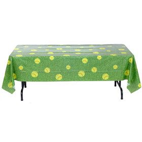 SoftBall  Reusable Tablecover - USA Party Store