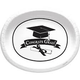 Congrats Grad 12-inch Oval Plates - USA Party Store