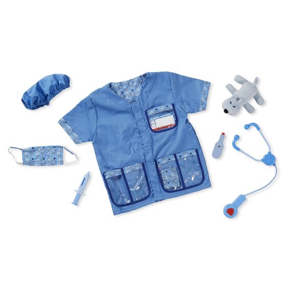 Veterinarian Role Play Costume Set 3-6yrs Melissa & Doug