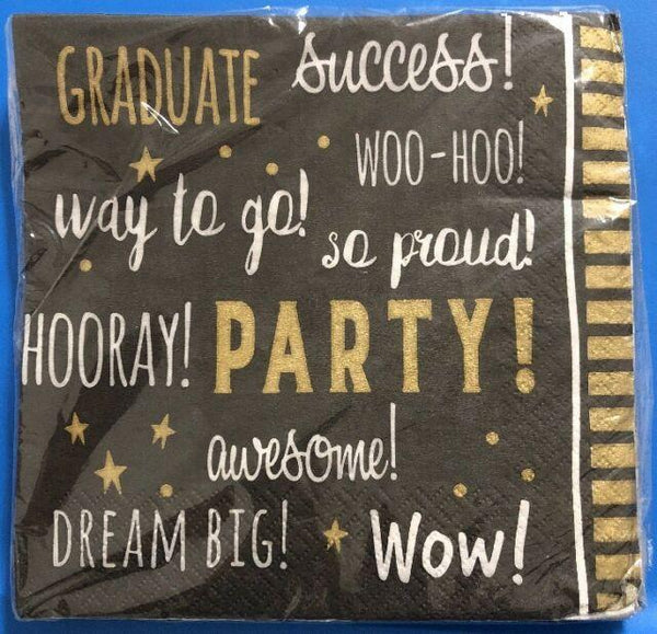 You Did It! Graduation lunch napkins Unique