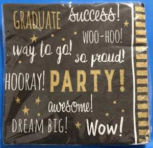 You Did It! Graduation lunch napkins - USA Party Store